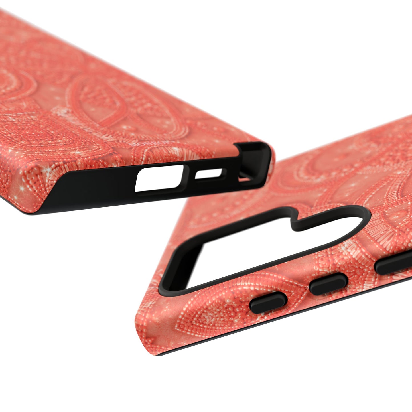 Coral Lace Tough Case