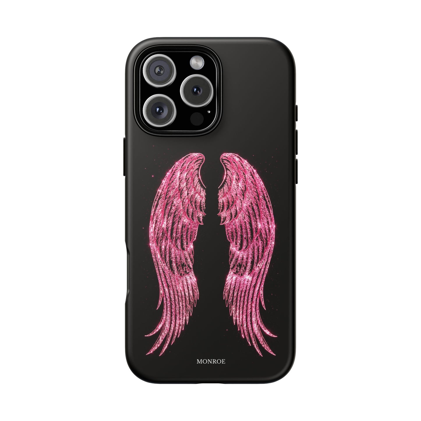 Pink Glitter Angel Tough Case