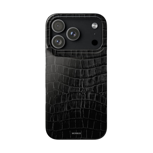 Black Croc Case