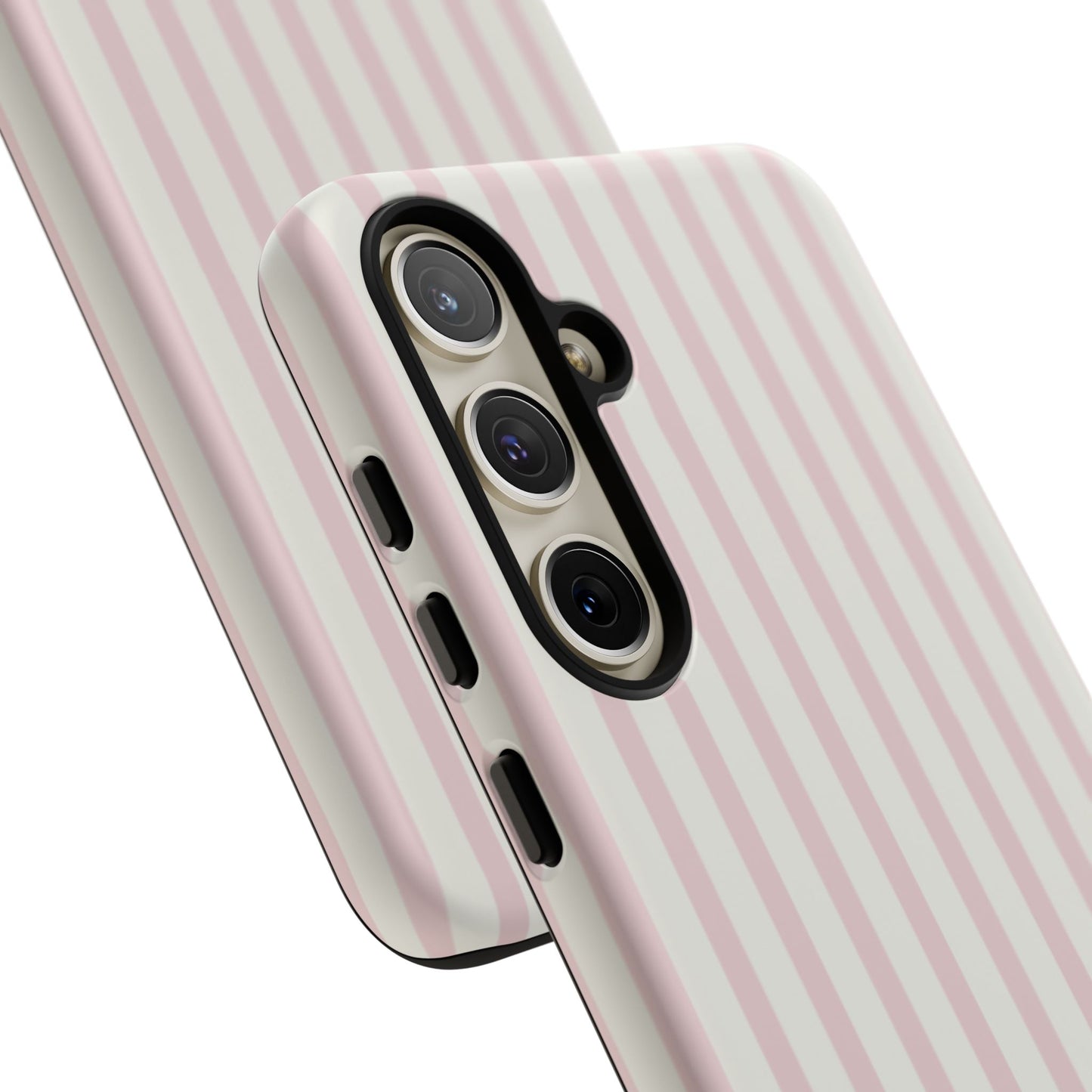 Light Pink Stripe Tough Phone Case