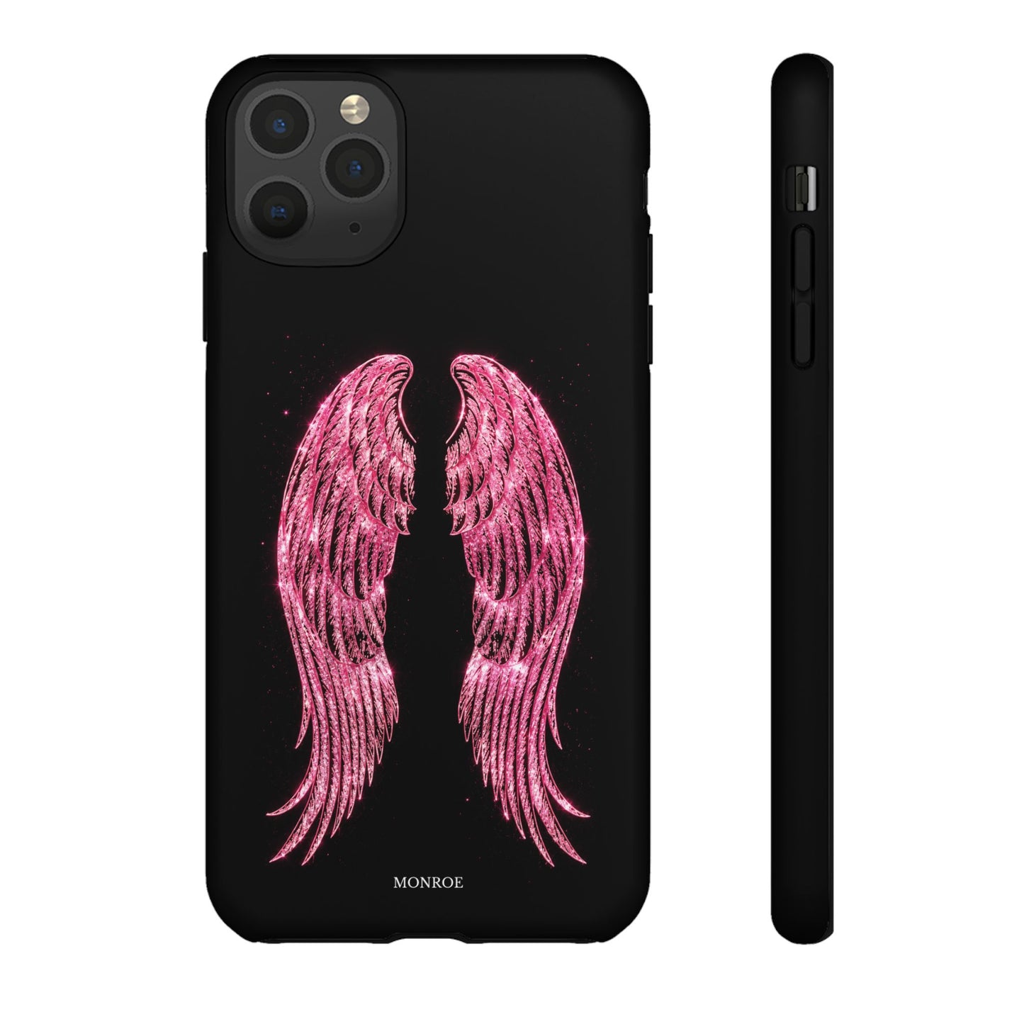 Pink Glitter Angel Tough Case