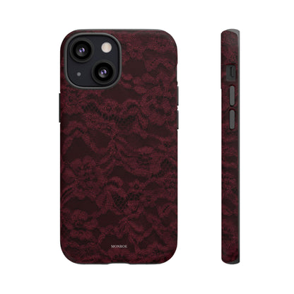 Burgundy Lace Tough Case
