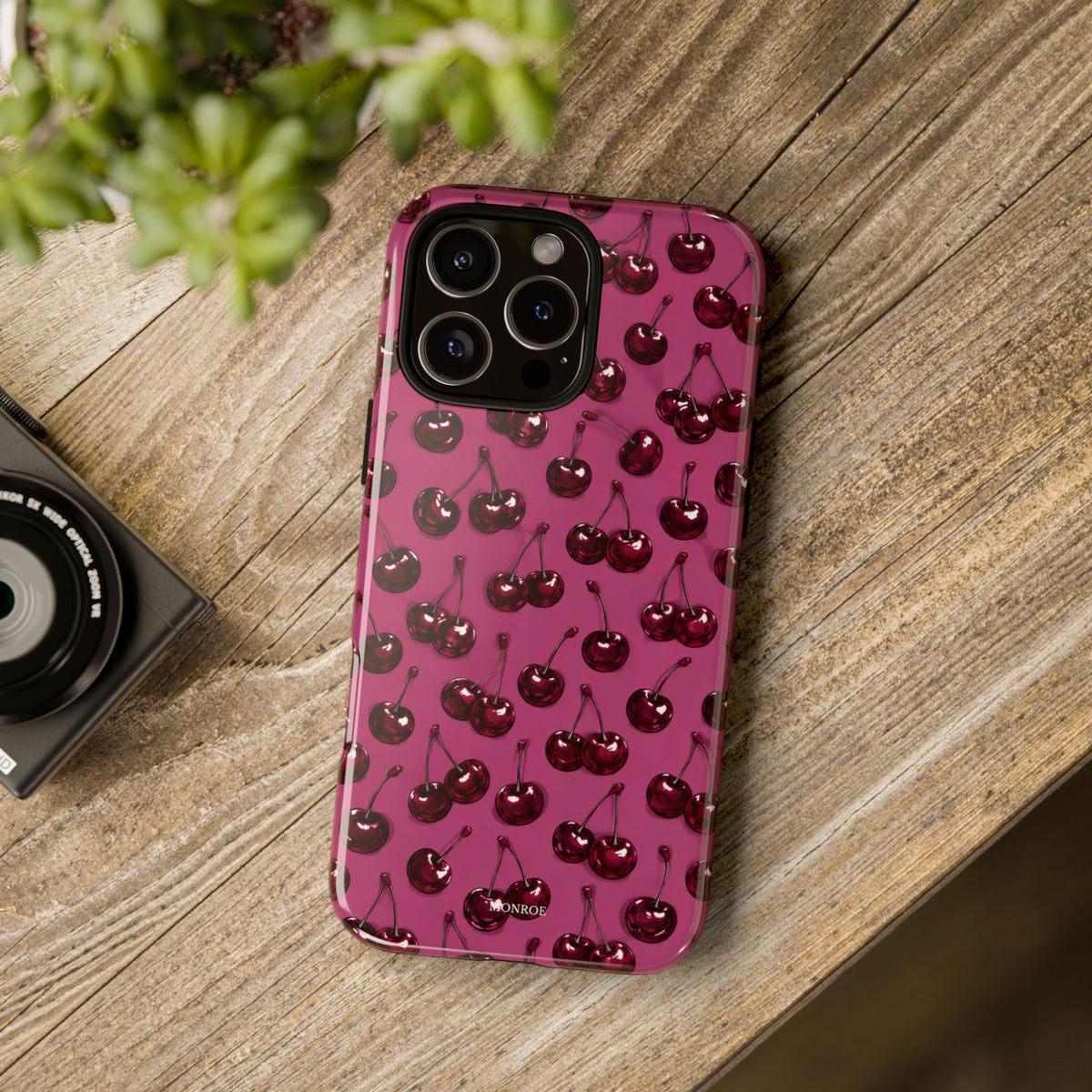 Burgundy Cherries Tough Case