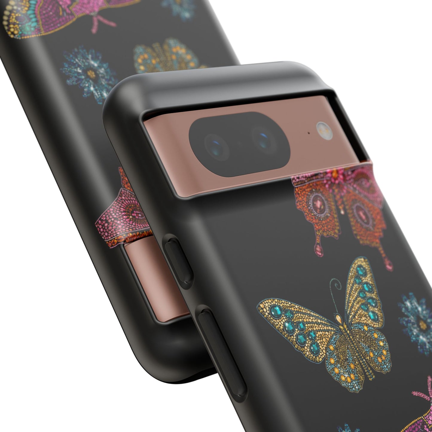 Butterfly Beaded Tough Case