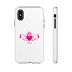 Pink Irish Claddagh Symbol Tough Phone Case