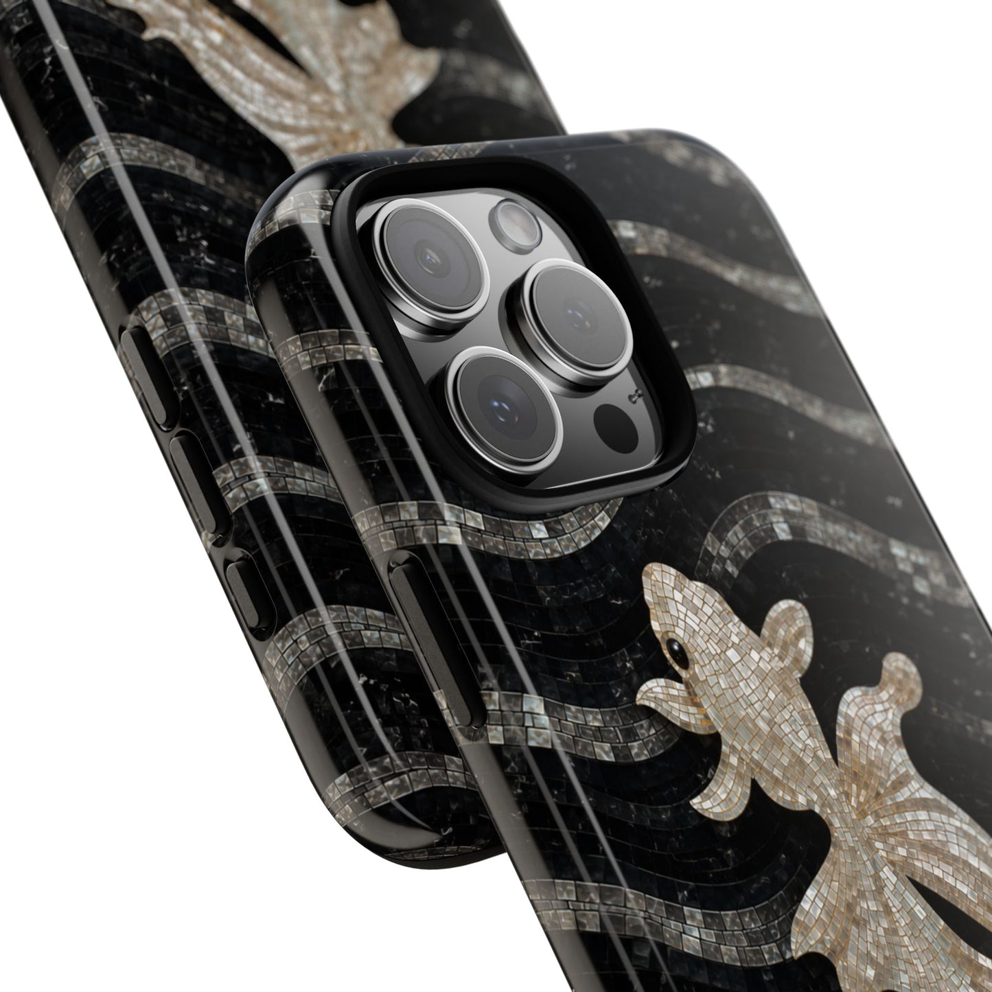 Midnight Fish Mosaic Case