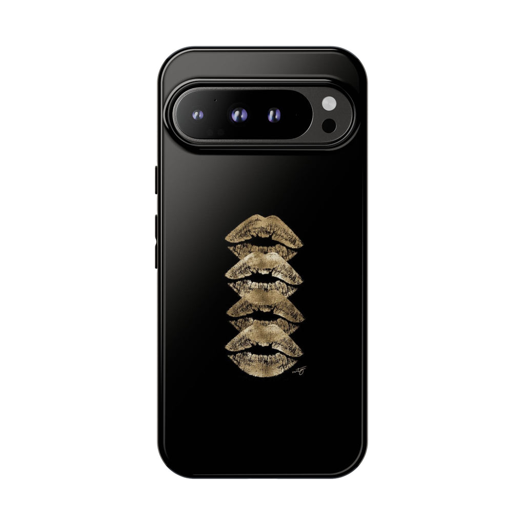 Golden Lipstick Phone Case