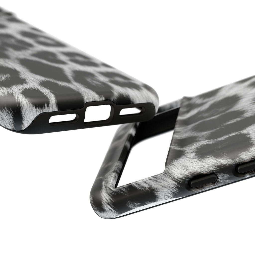 B&W Leopard Phone Case