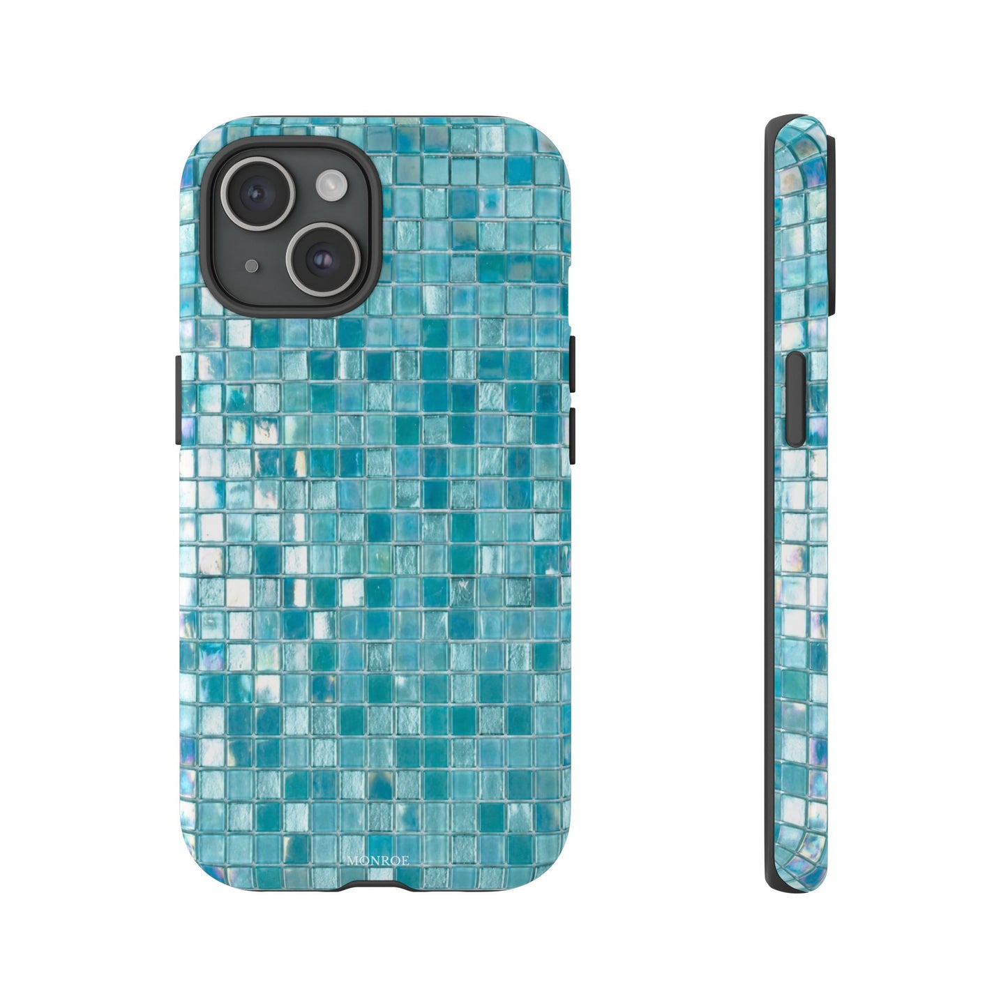 Hot Blue Mosaic Tile Tough Case