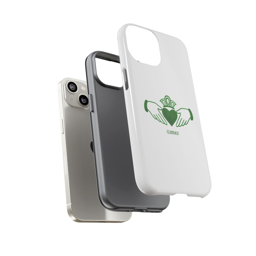 Irish Claddagh Symbol Green Tough Case