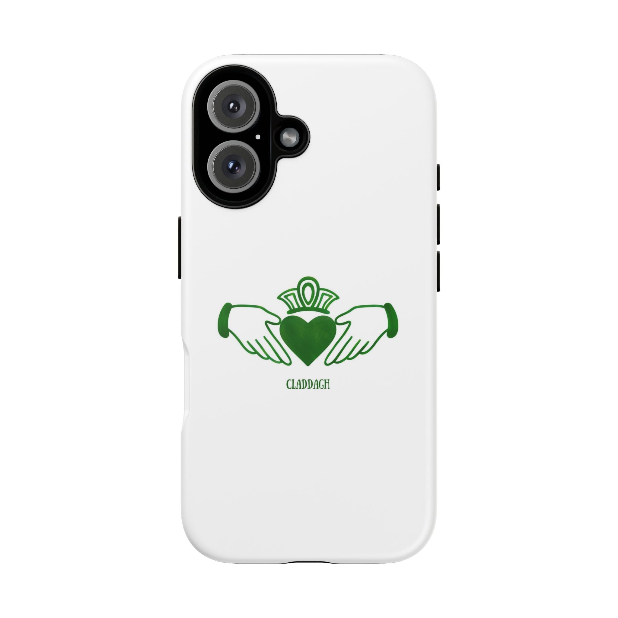 Irish Claddagh Symbol Green Tough Case