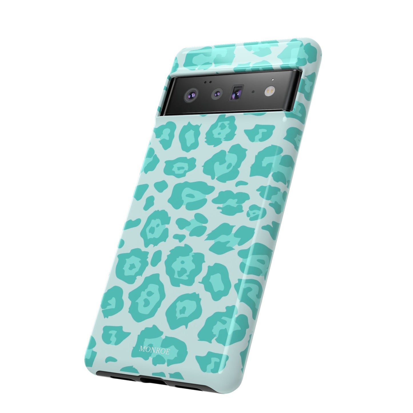 Teal Leopard Tough Case