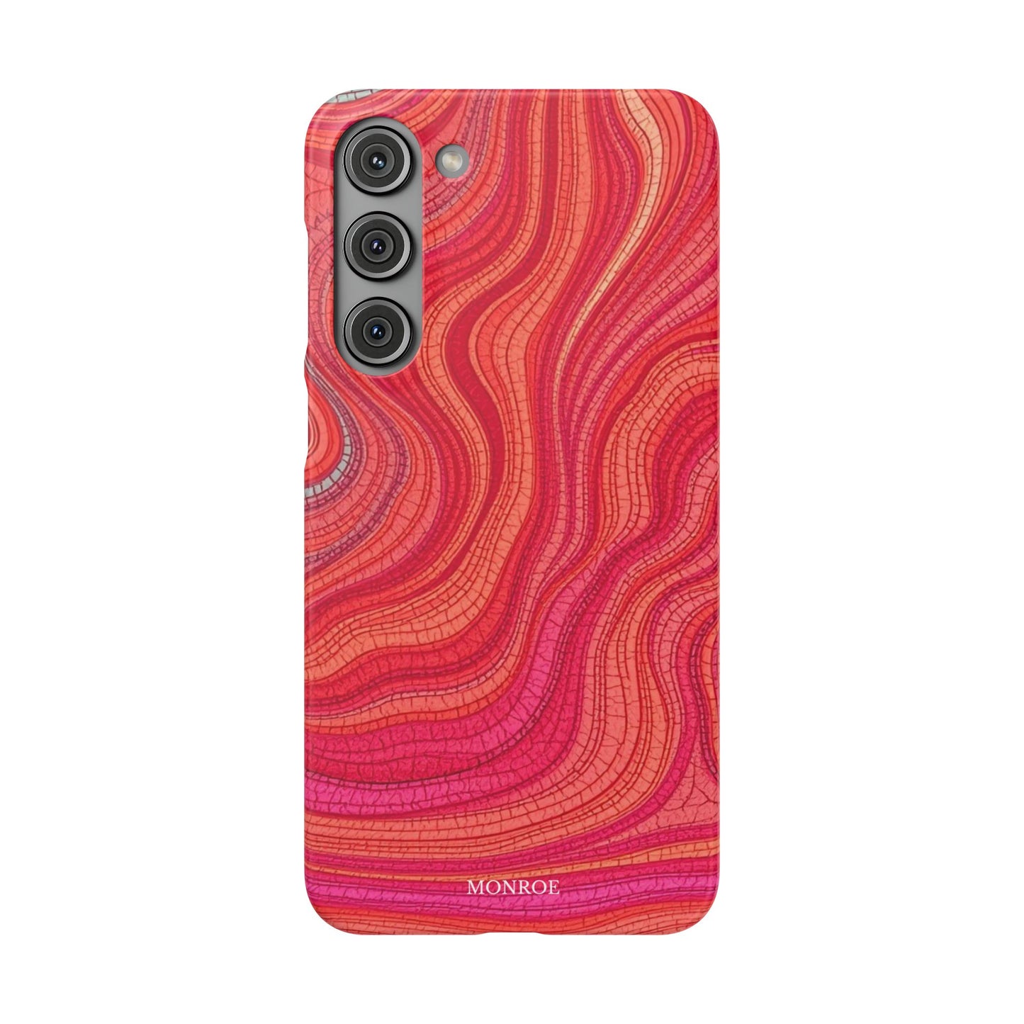 Retro Wavy Red Case