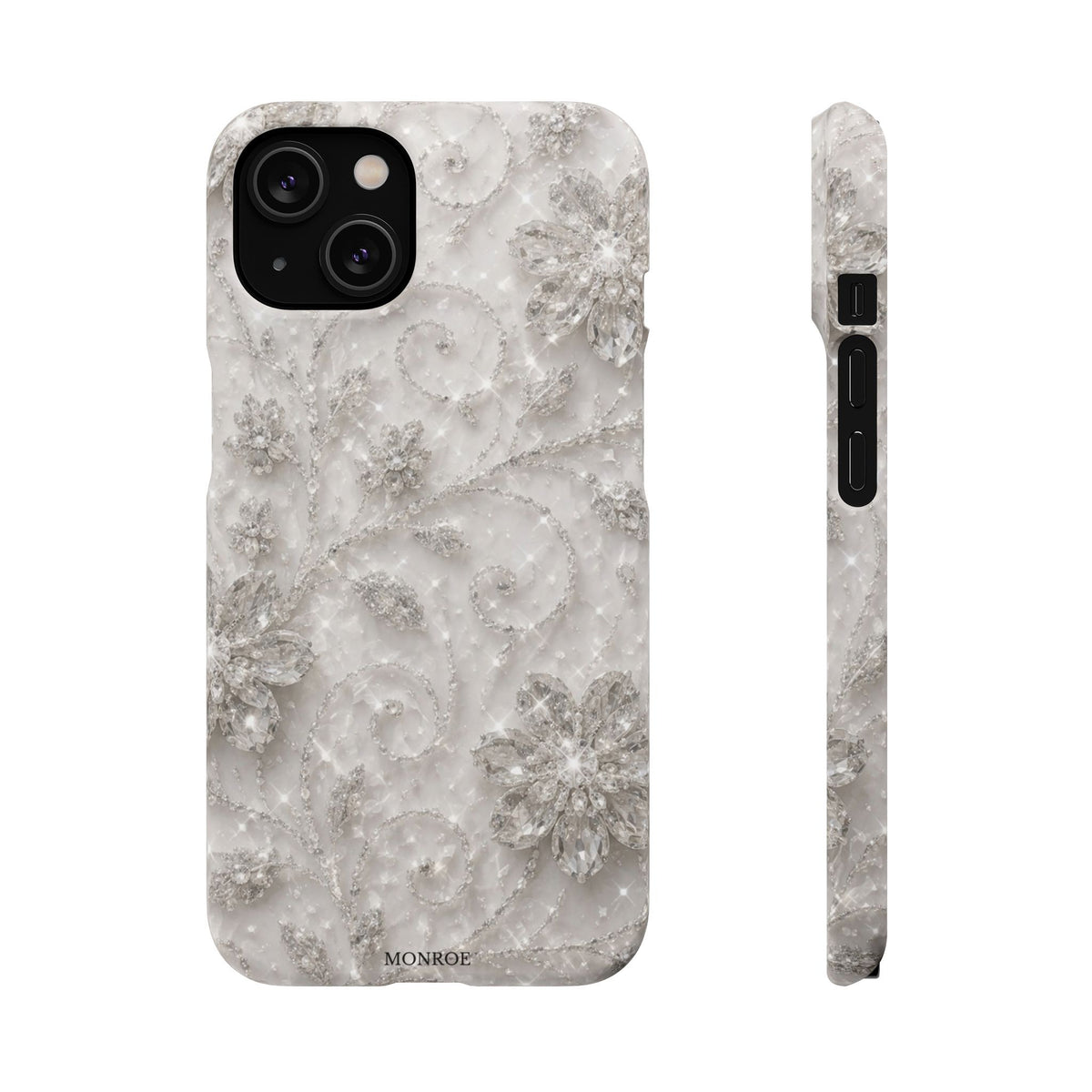 Glittery Floral Case