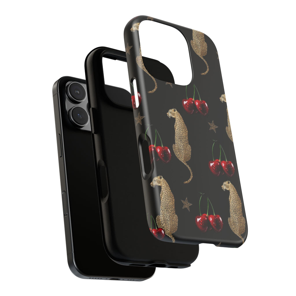 Leopards & Cherries Phone Case