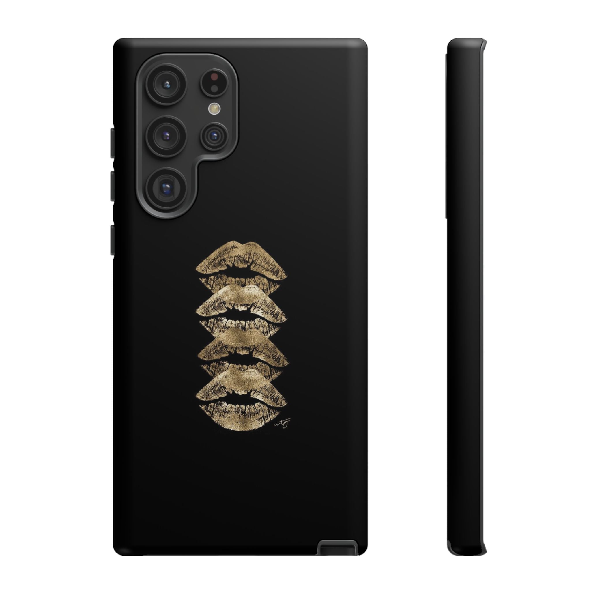 Golden Lipstick Phone Case