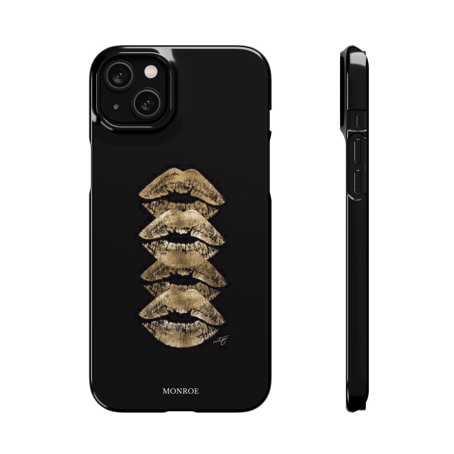 Gold Kiss Stack Case