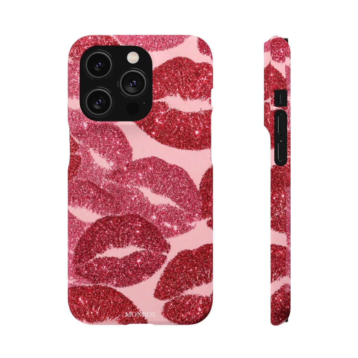 Pink Glitter Kiss Case
