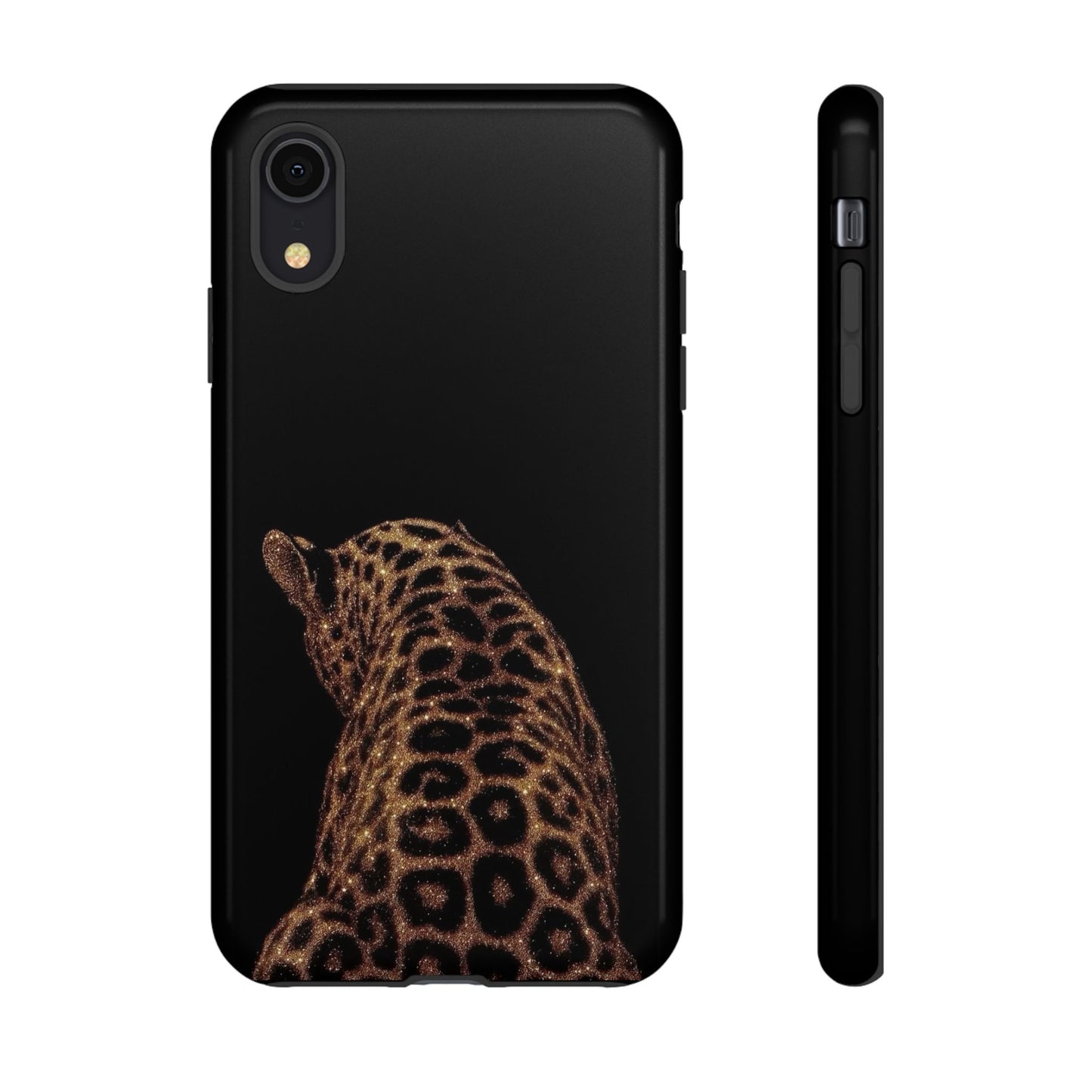 Leopard Back Tough Phone Case
