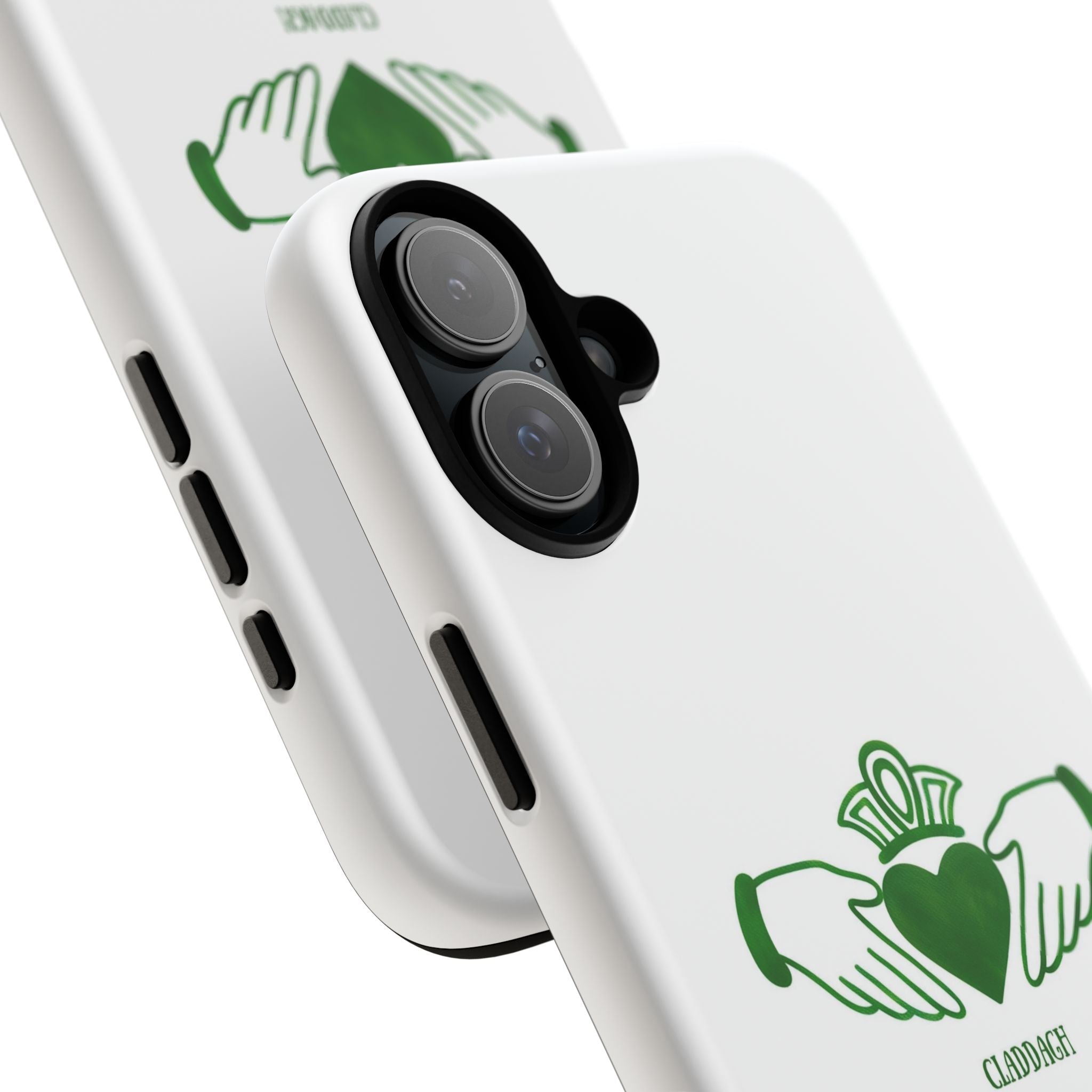 Irish Claddagh Symbol Green Tough Case