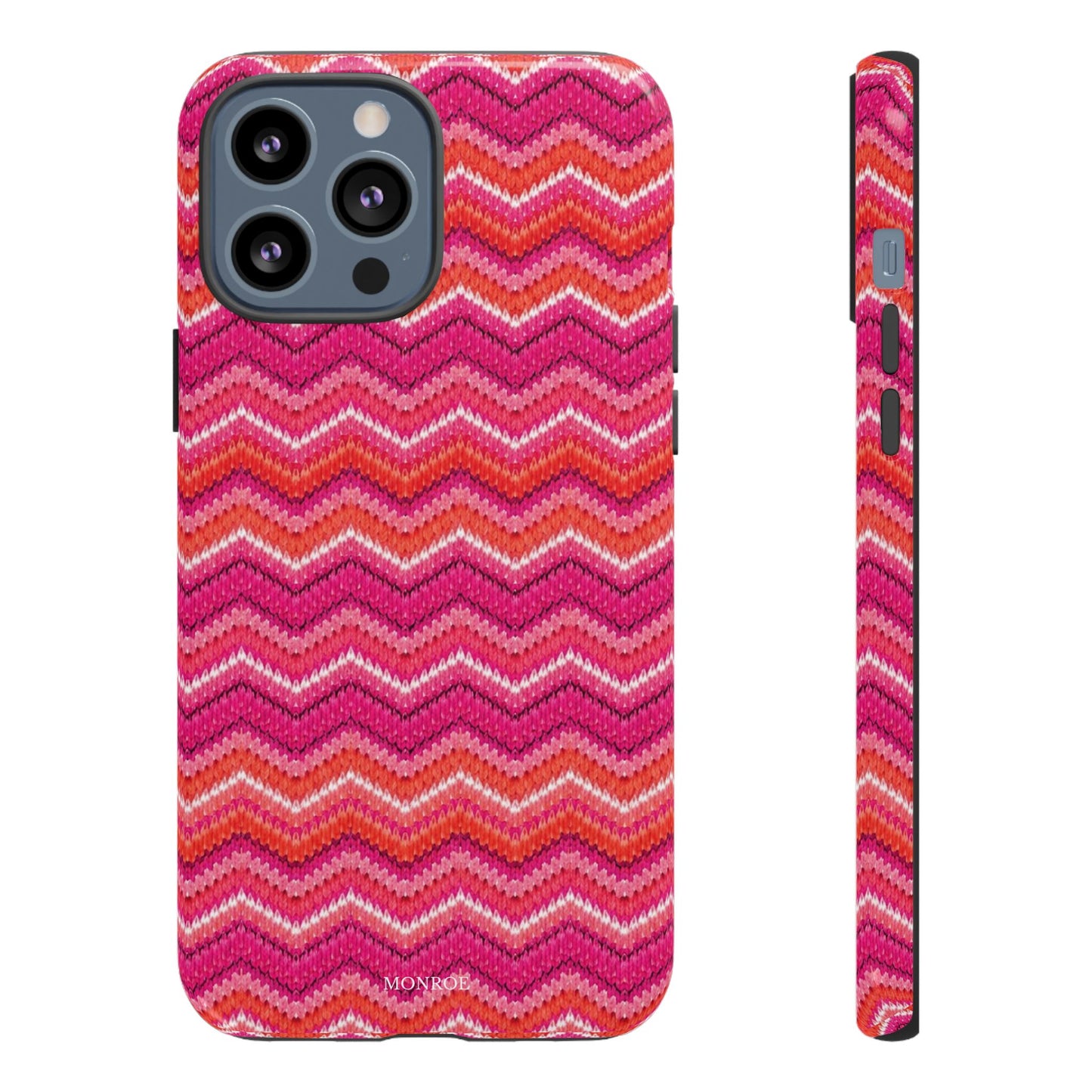 Pink Zigzag Tough Case