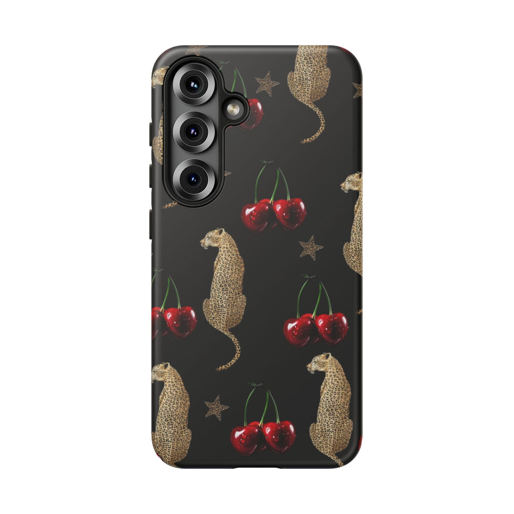 Leopards & Cherries Phone Case