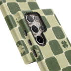 Clover Checker Tough Phone Case