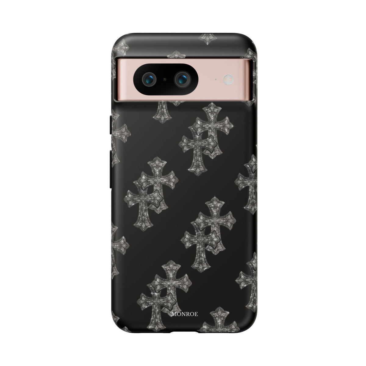 Black Crystal Cross Tough Case