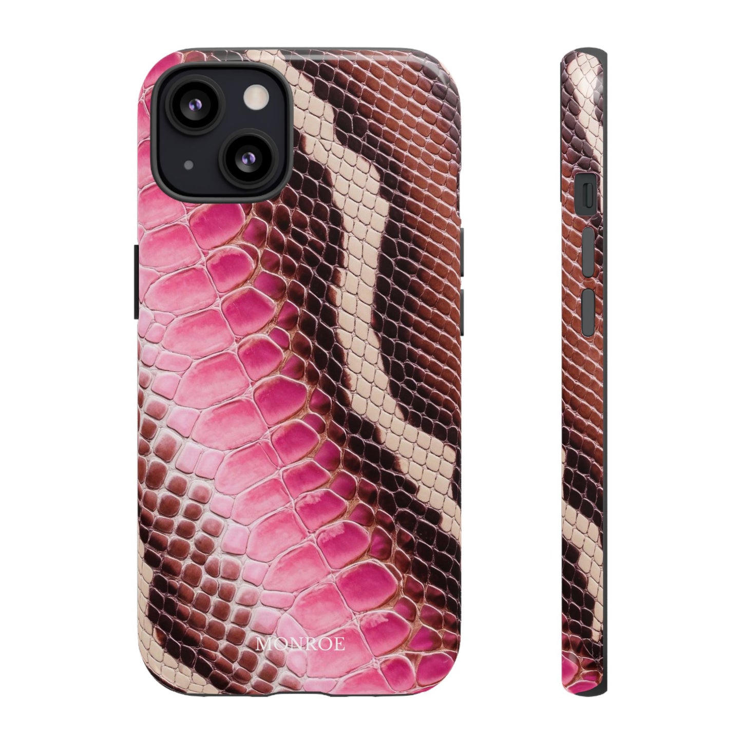 Snake Skin Print Tough Case