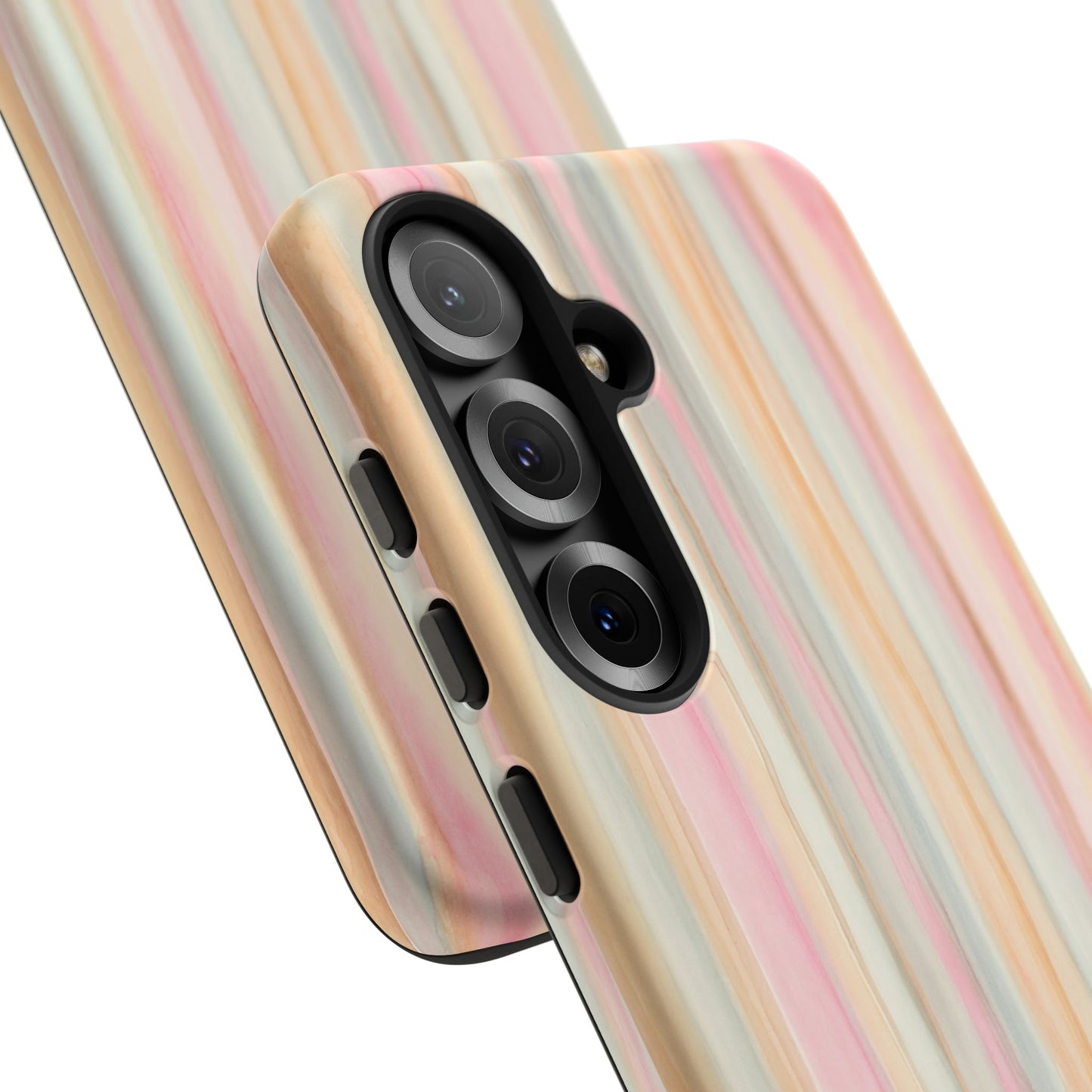 Pastel Watercolor Stripe Tough Case