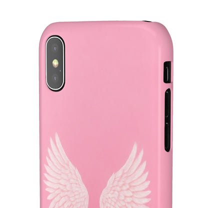 Pink Angel Wings Case