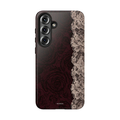 Burgundy Rose Tough Case