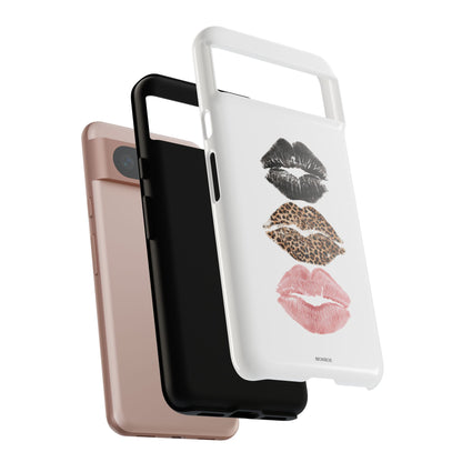 Leopard Glam Lip Tough Case