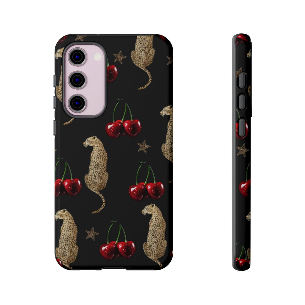 Leopards & Cherries Phone Case
