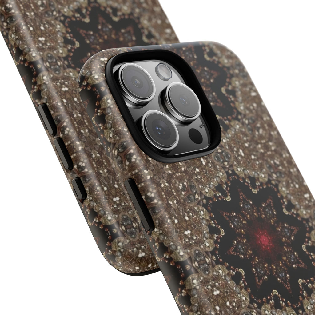 Brown Mandala Tough Protective Case