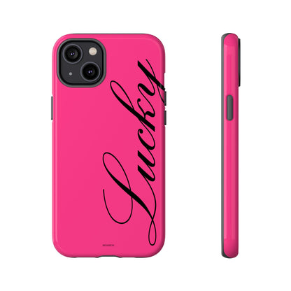 Hot Pink 'Lucky' Tough Case