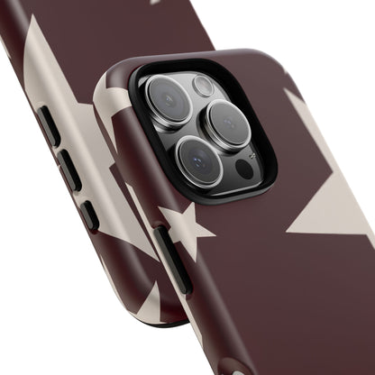 Burgundy Stars Tough Case