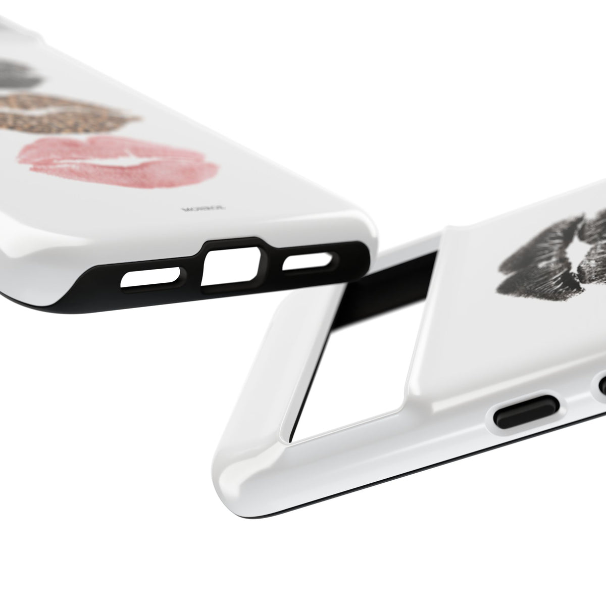 Leopard Glam Lip Tough Case