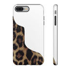 Half Cheetah Print Phone Case