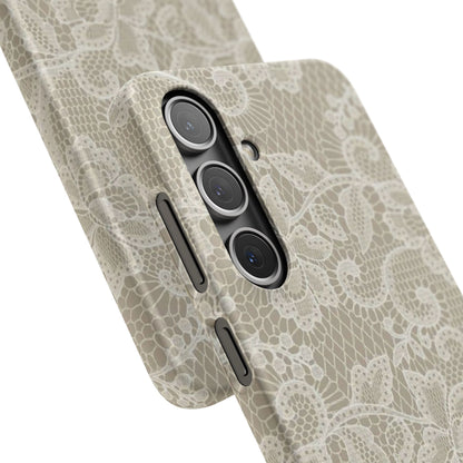 Vintage Beige Lace Case