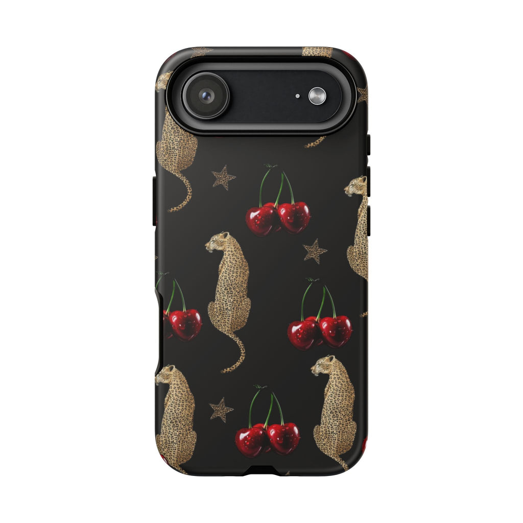 Leopards & Cherries Phone Case