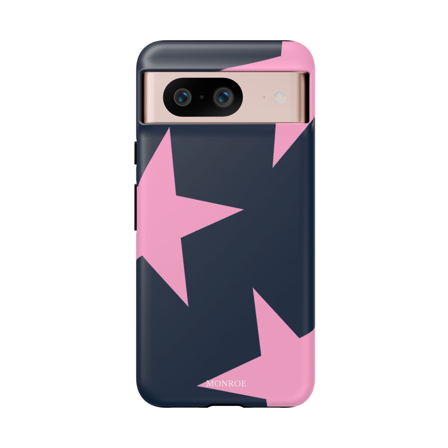 Navy & Pink Star Tough Cover