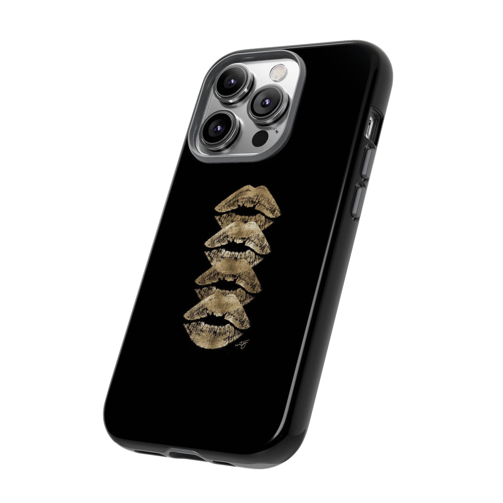 Golden Lipstick Phone Case