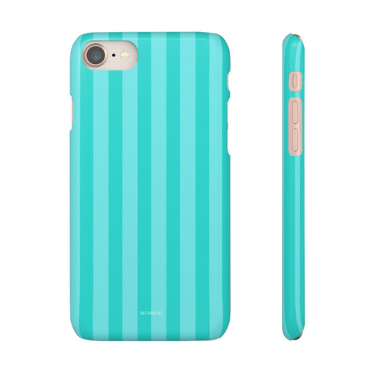 Striped Aqua Case