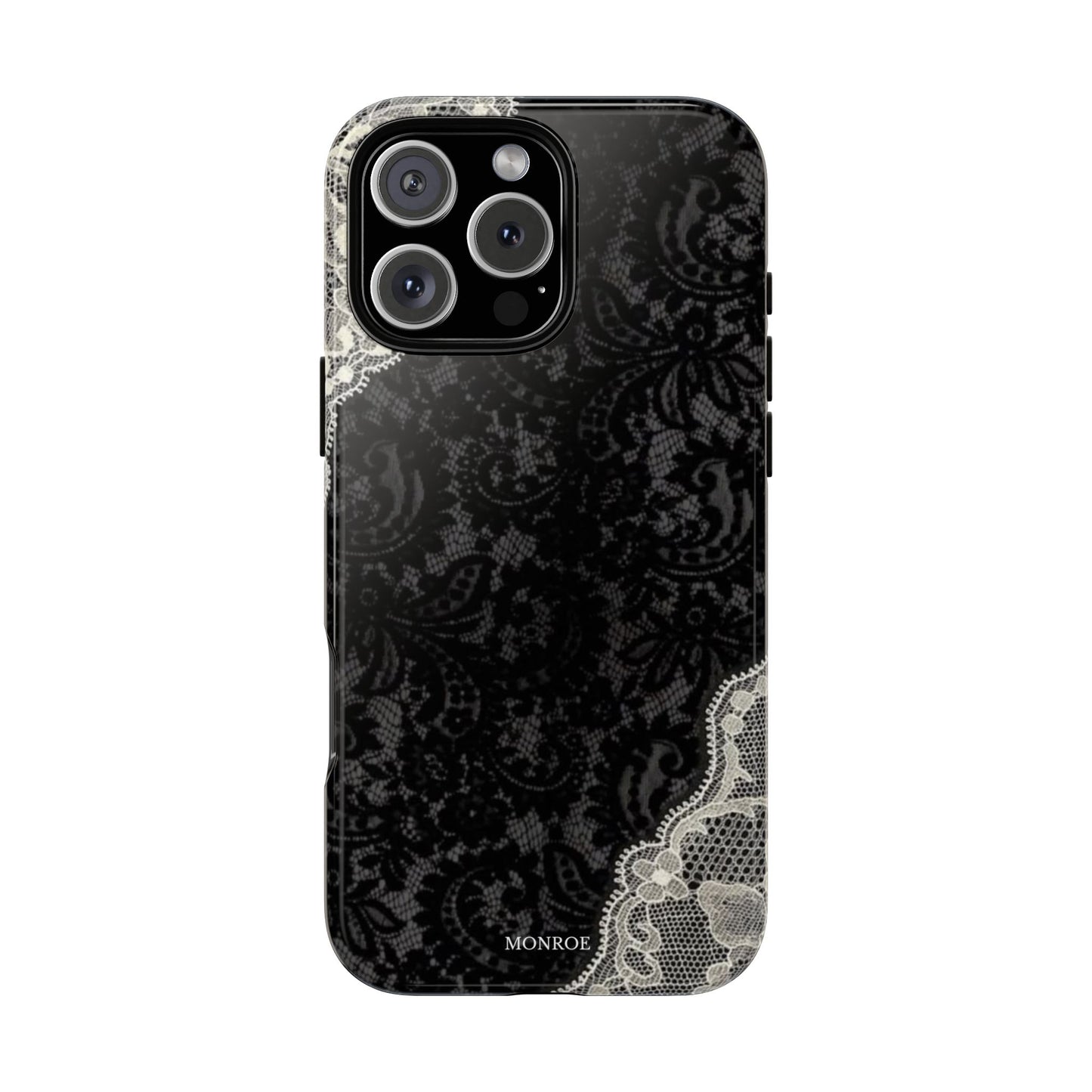 Black & White Edged Tough Case