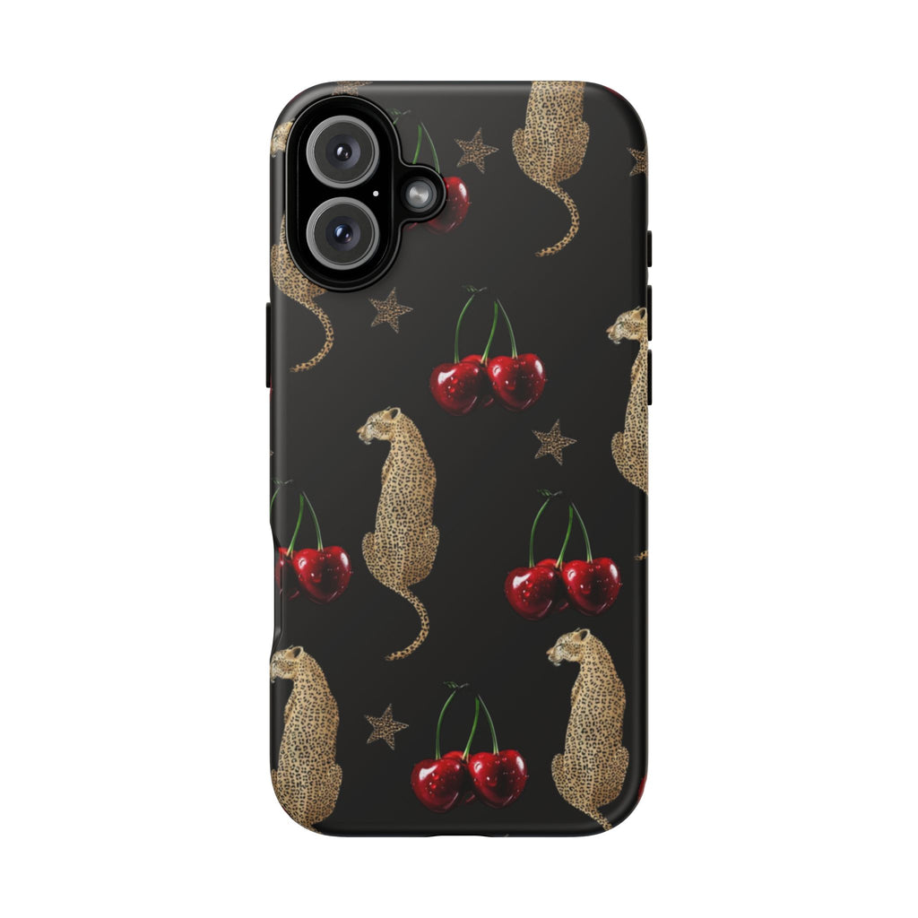 Leopards & Cherries Phone Case