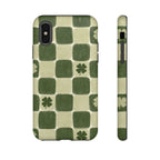 Clover Checker Tough Phone Case