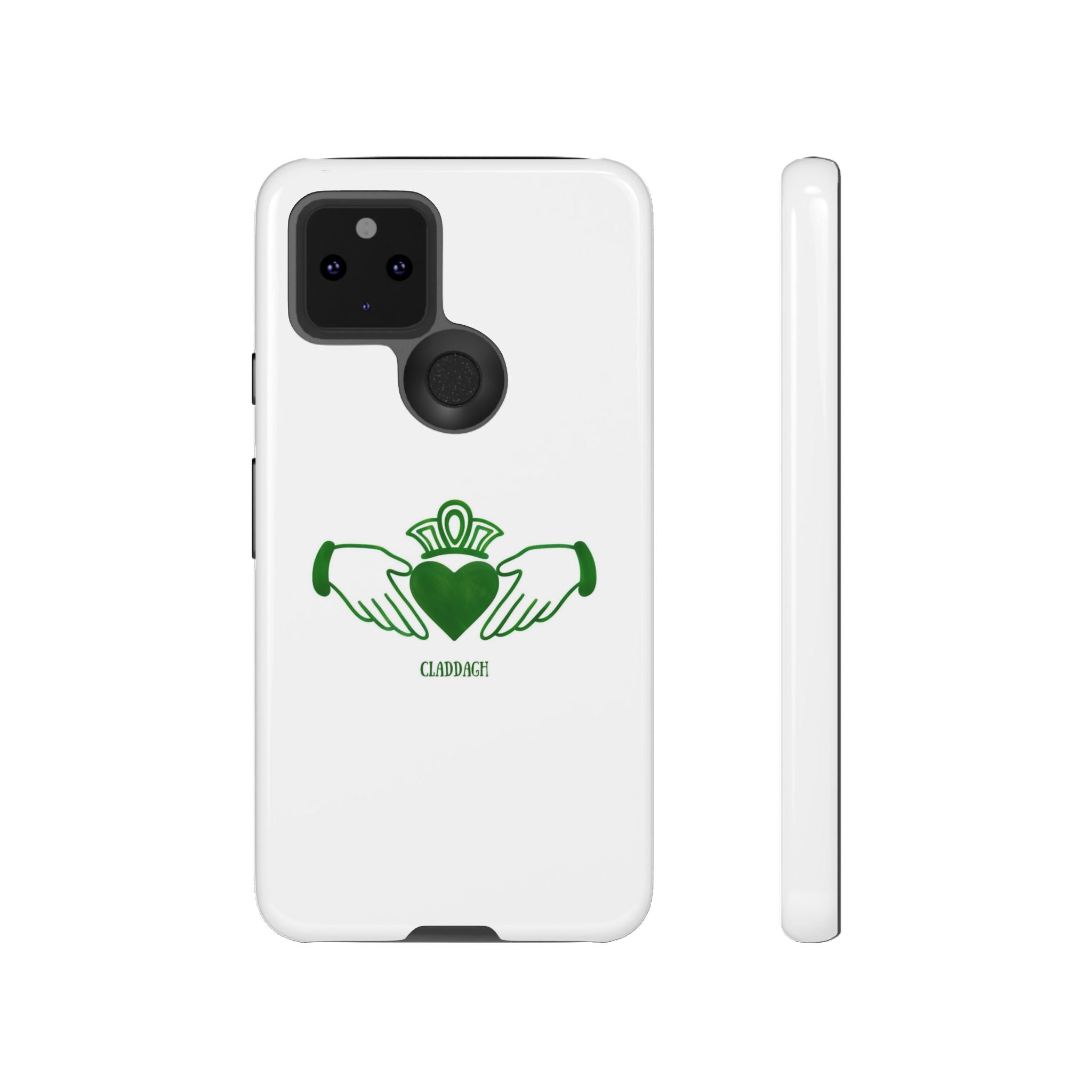 Irish Claddagh Symbol Green Tough Case