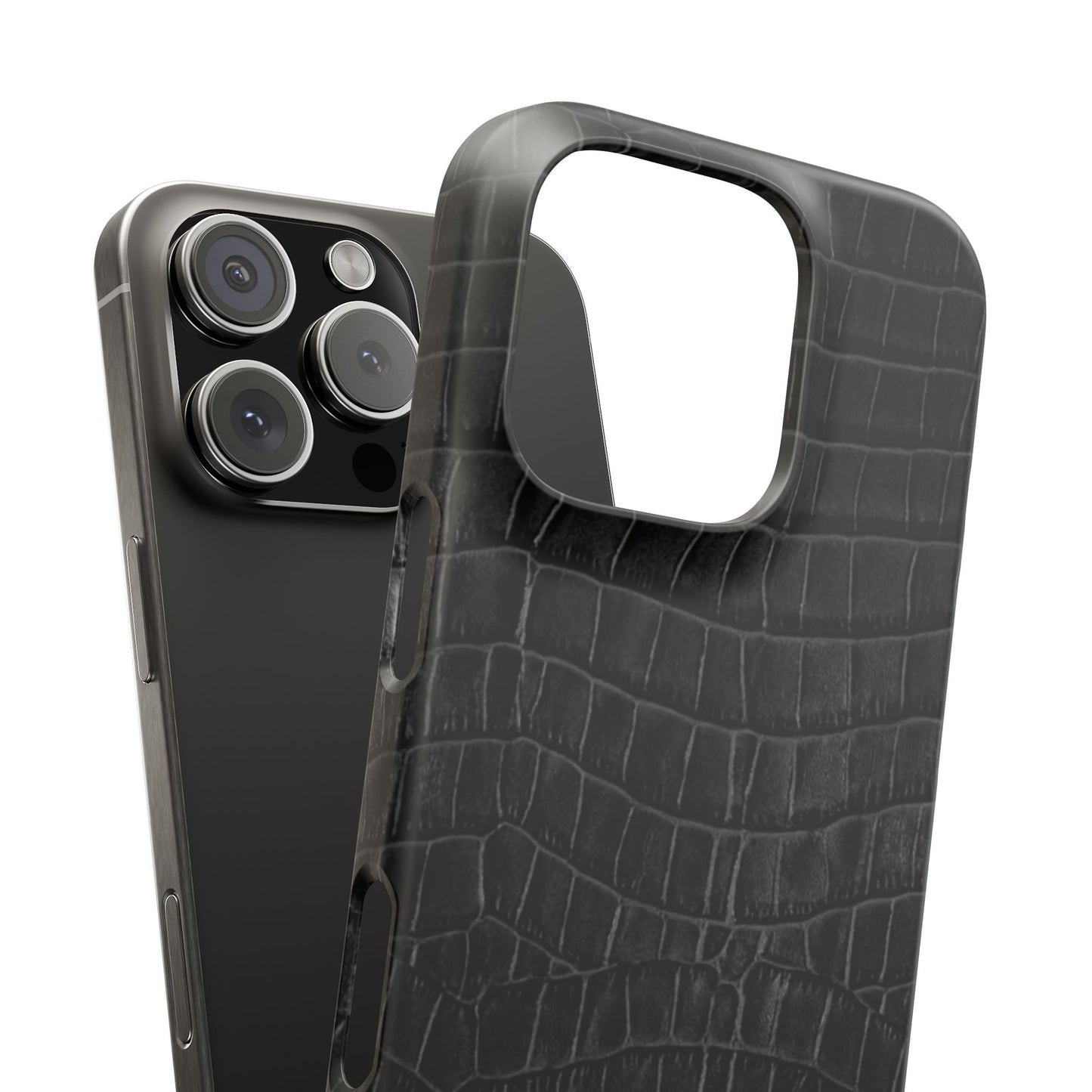 Black Croc Case