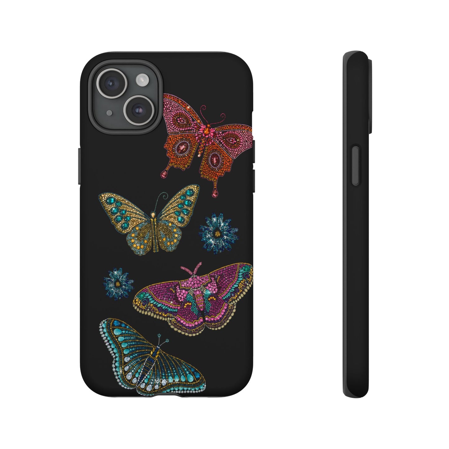 Butterfly Beaded Tough Case